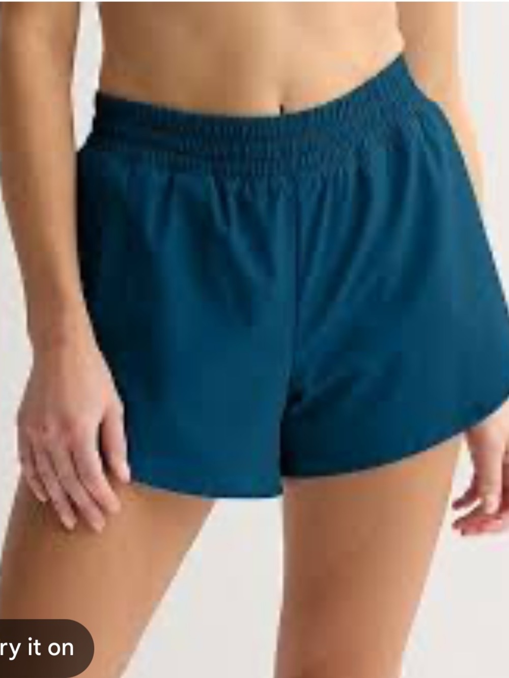 Layer 8 Teal Athletic Shorts